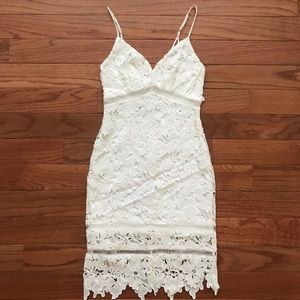 ASTR Lace Bodycon Dress